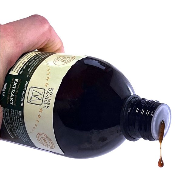 Doppeltes Bourbon Vanille Extrakt, 500 g, inkl. MwSt und Versand